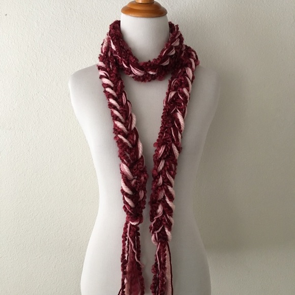 Handmade Crocheted Scarf - Picture 3 of 7